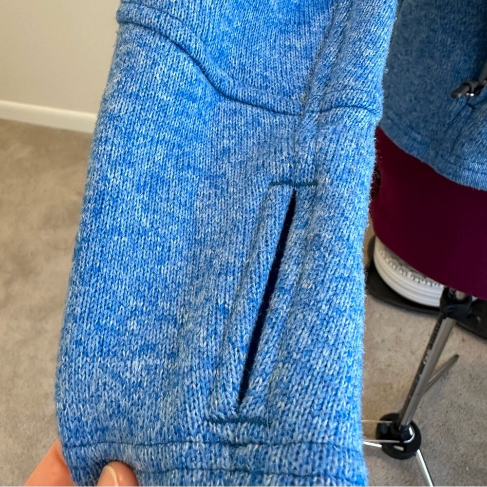 Spyder soar small Women's Blue Fleece Jacket - Picture 6 of 15